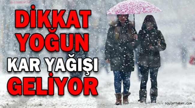 Kuvvetli kar yağışı geliyor! Bu illerde yaşayanlar dikkat: Meteoroloji Genel Müdürlüğü saat verip uyardı