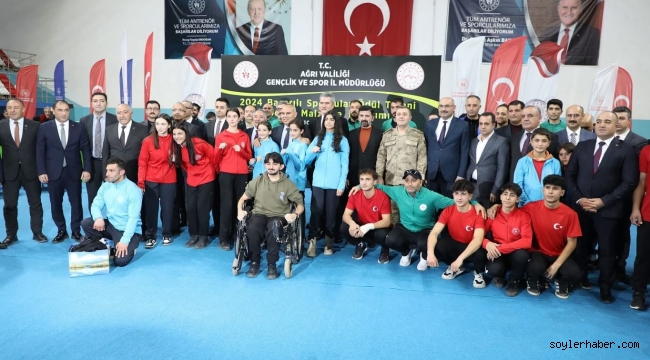 Sporcu Memleketi Ağrı'da 239 Kalemde Sporcuya Malzeme Desteği!